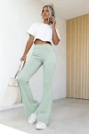 Modelujące spodnie flare pistacja Dream Fit Regular