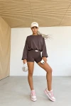Komplet masełkowy Malibu Short mocca